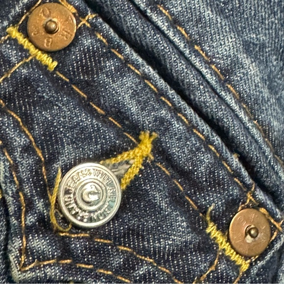 True Religion Brand Classic Blue Denim Boot Cut Jeans 31 - Picture 10 of 15